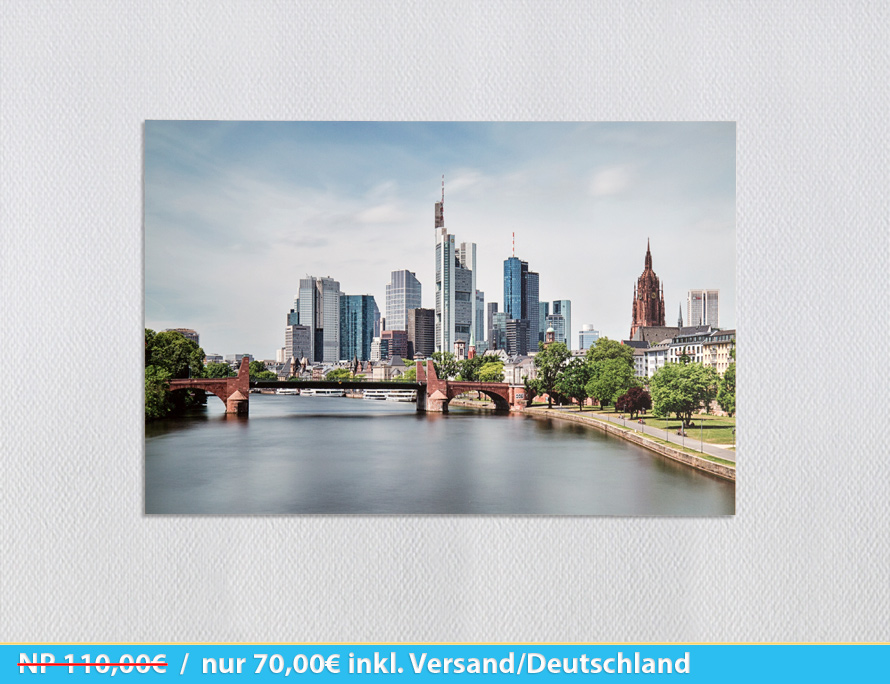 Skyline Frankfurt - Forex (45x30cm)