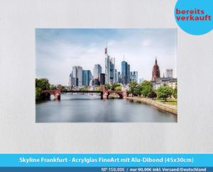 Bildershop Frankfurt - 009 Skyline Frankfurt Acrylglas